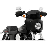 Memphis Shades Roadwarrior Cafe Shield - Dark Black Smoke - 9"